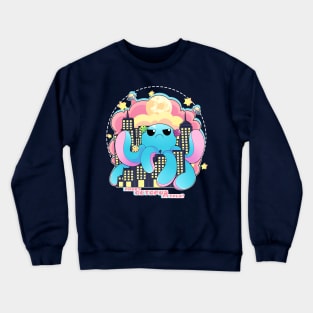 Angry Octopus Attack! Crewneck Sweatshirt